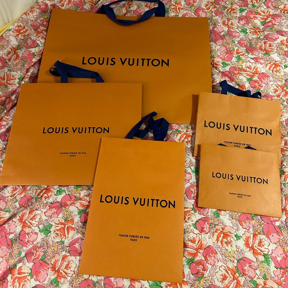 Louis Vuitton shopping bags - pls read description